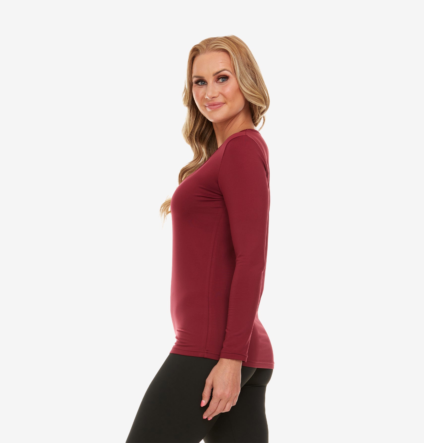 kohls womens thermal tops