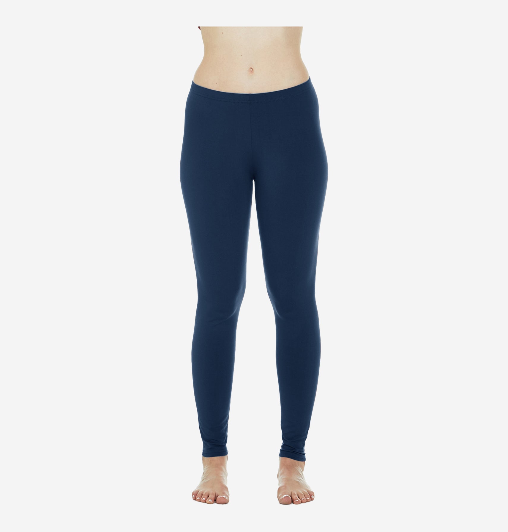 Thermajane Long Johns for Women Thermal Leggings for Women Fleece Lined Thermal Underwear Bottoms Medium Black