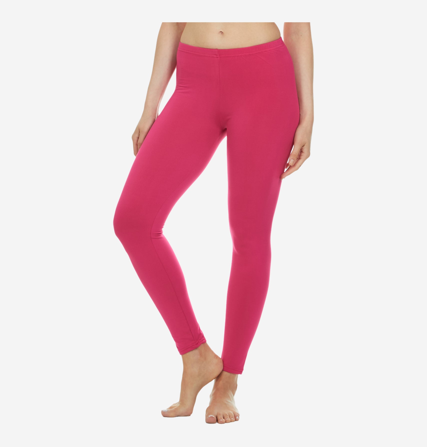 Thermajane Long Johns for Women Thermal Leggings for Women Fleece Lined Thermal Underwear Bottoms Medium Black