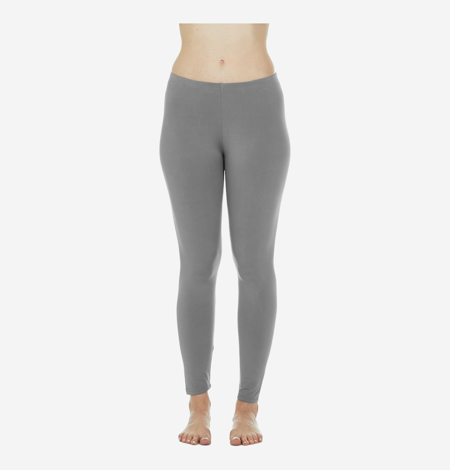 Pack Of 3 Pieces One-Size Thermal Leggings For Women Random Colors