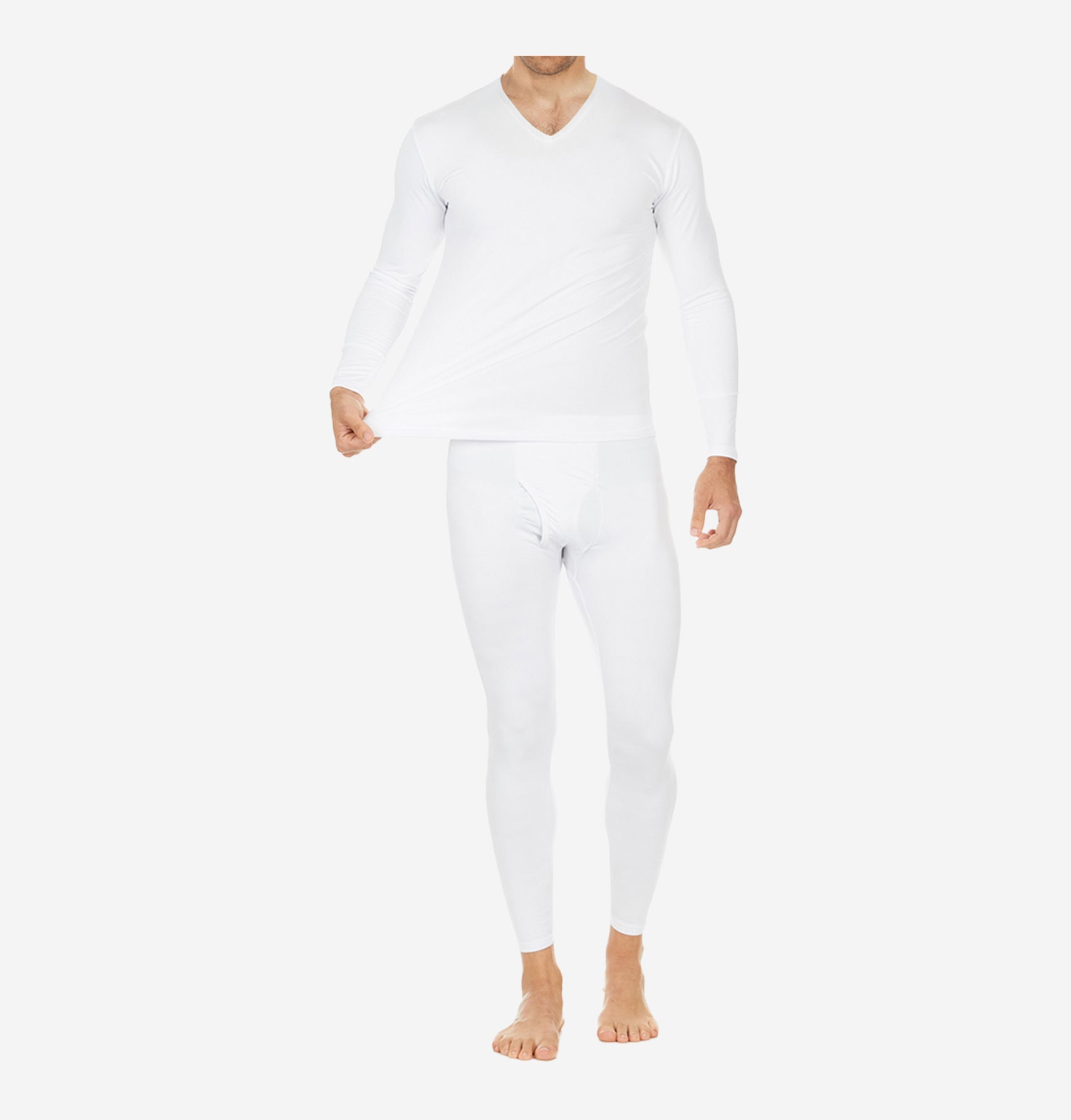 Men's V-Neck Thermal Set