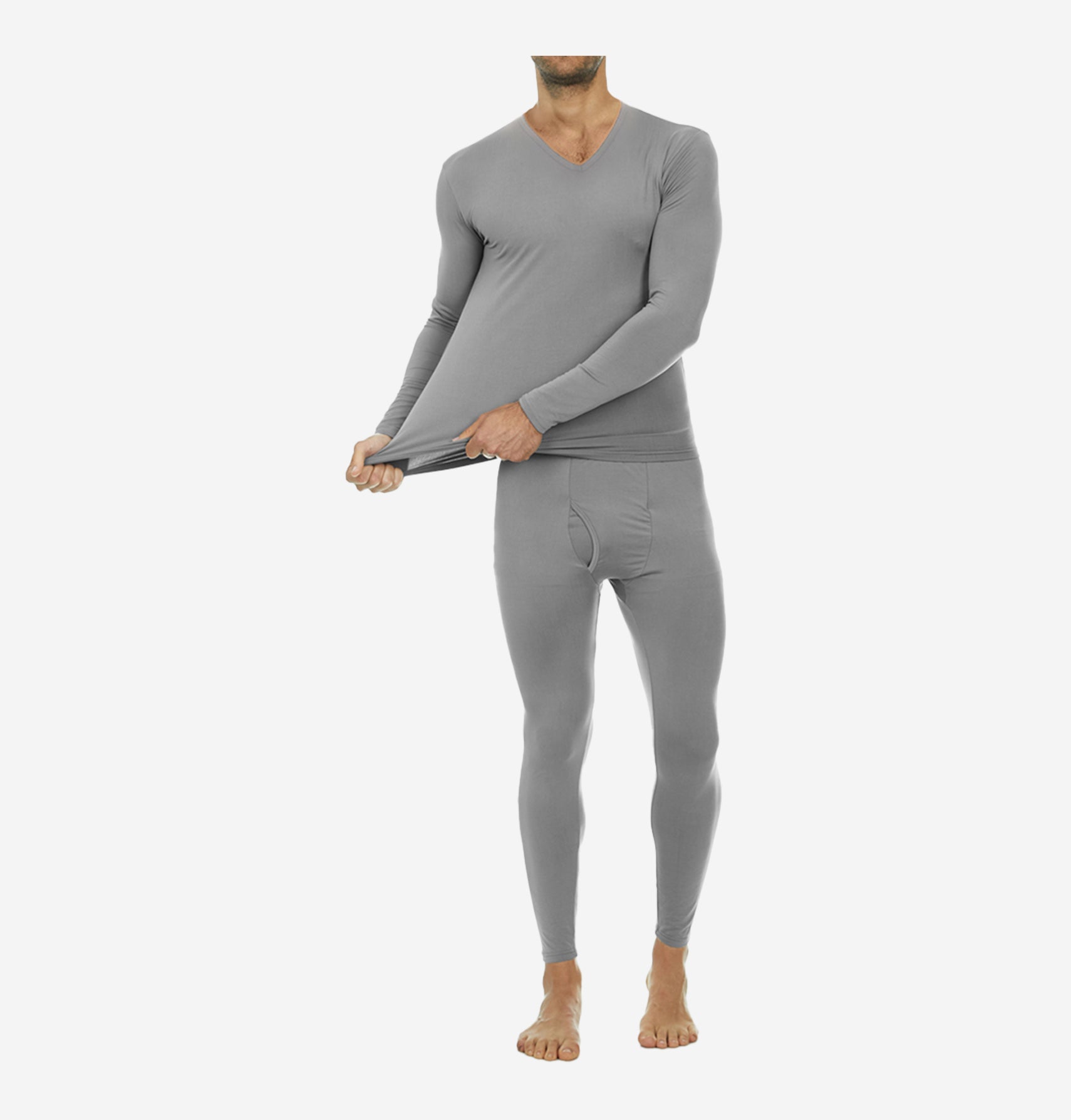 Men's V-Neck Thermal Sets: Free Shipping (US) Returns & Exchanges ...